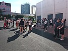 V Teplic�ch se konalo protestn� setk�n� kv�li p��padu �dajn�ho ut�r�n�...