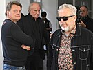 �lenové kapely Pra�ský výb�r zleva Michal Pavlí�ek, Vilém �ok, Michael Kocáb a...