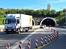 Dlnin tunel v Klimkovicch u Ostravy ek nkolik uzavrek. (26. z 2024)