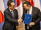 Do Prahy pijel prezident Korejské republiky Jun Sok-jol. Ve tvrtek ho na...