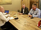 Do olomouckho volebnho tbu ANO se postupn zaaly sjdt vyjednvac tmy...
