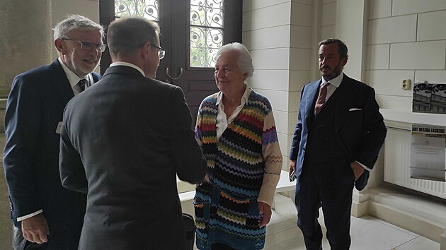 Johanna Kammerlanderov� u �stavn�ho soudu v Brn� (26. z��� 2024)