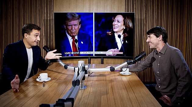 Michael Bluhm, slovensk� novin�� a pedagog �ij�c� v USA ve Washingtonu je hostem po�adu Rozst�el.