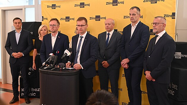 Novou koalici Zlnskho kraje vytvoilo hnut ANO se STAN. (z 2024)