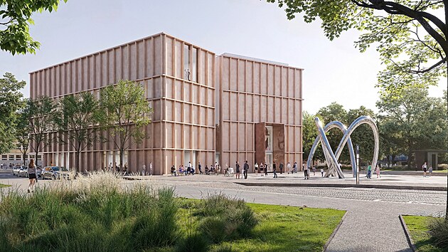 Jiho�esk� kraj, kter� je z�izovatelem galerie, odhaduje n�klady na v�stavbu na v�ce ne� p�l miliardy korun.