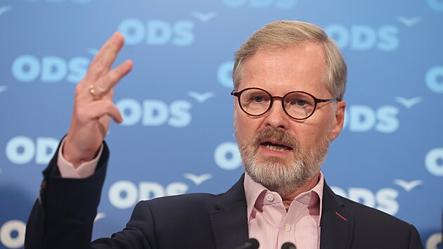 Premi�r a p�edseda ODS Petr Fiala