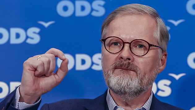 Premir a pedseda ODS Petr Fiala