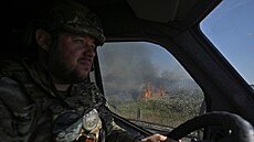 Ukrajinská armáda evakuuje civilisty z Kurachove v Don�cké oblasti. (16. zá�í...