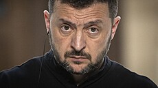 Ukrajinský prezident Volodymyr Zelenskyj na jednání Krymské platformy v Kyjev�...