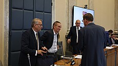 Ivan Barto dorazil na schzi na Úad vlády. (25. záí 2024)