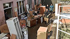 Velká voda postihla i nemocnici v Krnov, zaplavila a poniila suterén vetn...