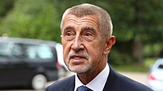 Andrej Babi pijel na oslavu narozenin Miloe Zemana do Hluboké nad Vltavou do...