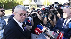 Karel Havlí�ek dorazil také do �tábu ANO. (21. zá�í 2024)