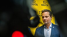 P�edseda lidovc� Marian Jure�ka a jihomoravský hejtman Jan Grolich.