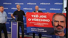 Pedseda hnutí Písaha Robert lachta pedstavil nový vizuál kampan pro druhé...