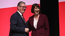 Ministryn� financí Rachel Reevesová na konferenci Labouristické strany v...