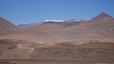 Vulkán El Laco v Chile