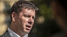 Povolební vyjednávání STAN - ODS. Na snímku st�edo�eský lídr ODS Jan Skope�ek....