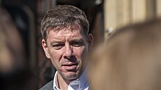Povolební vyjednávání STAN - ODS. Na snímku st�edo�eský lídr ODS Jan Skope�ek....