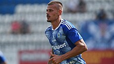 Jan Kliment z Olomouce, autor dvou gól v utkání proti Mladé Boleslavi.