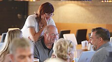 Volební �táb ANO v Libereckém kraji je v Obchodním centru LBC. Výsledky sleduje...