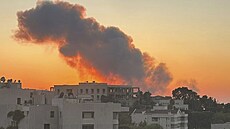 Izraelská armáda oznámila, �e podnikla cílený útok na hlavní úst�edí Hizballáhu...