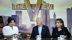 Americký prezident Joe Biden v poadu stanice ABC The View. (25. záí 2024)