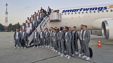 Slávisti�tí fotbalisté v pond�lí v podve�er dorazili do Varny. Odsud se...
