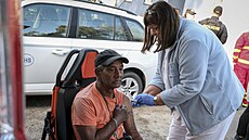 Okování proti loutence v ostravském obvodu Pívoz. Lokalita byla navíc...