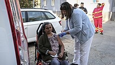 Okování proti loutence v ostravském obvodu Pívoz. Lokalita byla navíc...