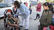 Okování proti loutence v ostravském obvodu Pívoz. Lokalita byla navíc...