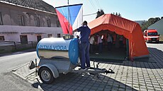 Krajské volby v iroké Niv na Bruntálsku se vinou povodní konají ve velmi...