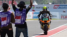 Filip Sala� na okruhu v Indonésii