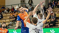 Momentka z extraligového utkání Talent tým Plze�ského kraje vs. Strakonice