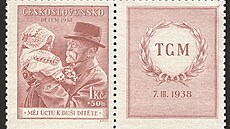 Snímek pivedl spisovatele Karla apka, aby byla vydaná známka ve prospch...