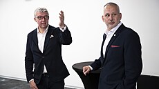 Ve volebním �tábu hnutí ANO byl i Karel Havlí�ek (21. zá�í 2024)