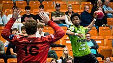 Lovosice, 29. 9. 2024, extraliga házenká�� Lovci Lovosice - Zub�í. Natan...