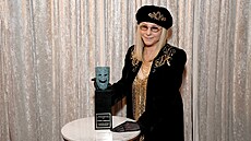 Barbra Streisandová na 30. výro�í udílení cen Screen Actors Guild Awards, 24....