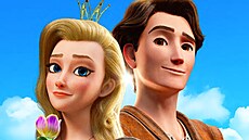 Plakát animované pohádky Pyná princezna