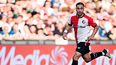 Ond�ej Lingr v dresu Feyenoordu Rotterdam