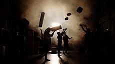 Záb�r ze zkou�ek experimentálního kusu Hey, Earth!