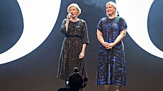 Ud�lování cen Zlatý led�á�ek na 37. ro�níku filmového festivalu Led�á�ek v...