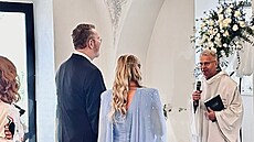 Richard Müller a Vanda Wolfová se vzali 12. září 2024.