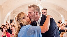 Richard Müller a Vanda Wolfová se vzali 12. září 2024.