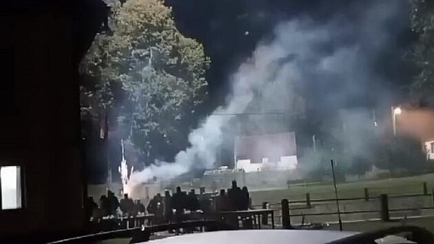 Zhruba 130 koek obvajcch tulek v stupu na Blanensku vydsilo odpalovn pyrotechniky, kter 28. z 2024 uspodala obec v tsn blzkosti tulku.
