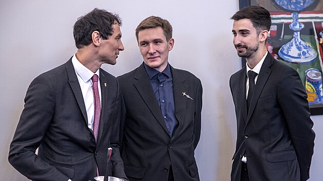 et kordist Ji Beran, Michal upr a Martin Rube.