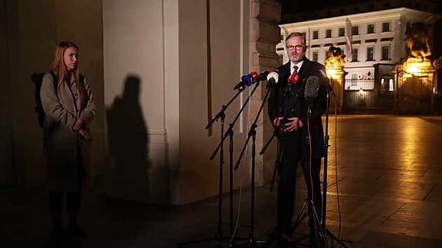 Premir a pedseda ODS Petr Fiala. (30. z 2024)