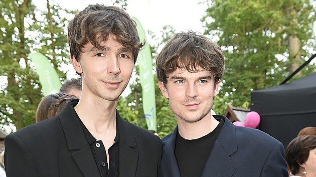 Miroslav Romaniv a Karel �Kovy� Kov�� (Karlovy Vary, 5. �ervence 2024)