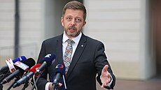 Vít Rakuan na schzce s prezidentem Petrem Pavlem na Hrad. (30. záí 2024)