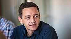 Jan Grolich na jednání krajského výboru KDU-�SL. (30. zá�í 2024)